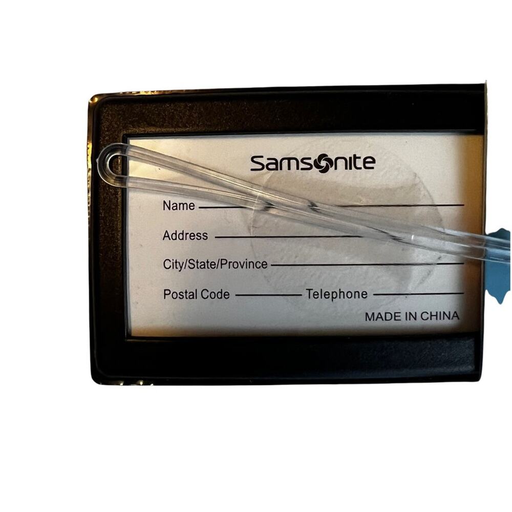 Samsonite Designer Luggage Tag - Picture 4 of 5